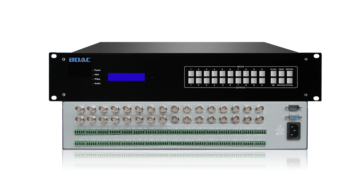 16路AV矩陣切換器