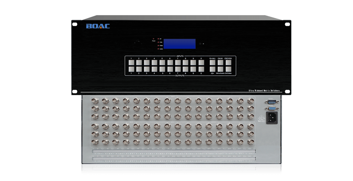 16路分量視頻矩陣切換器